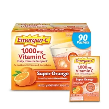 Emergen-C 1000mg Vitamin C Powder for Daily Immune Support