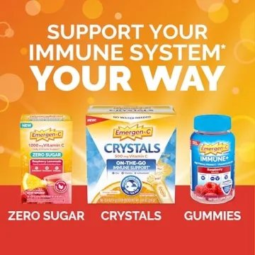 Emergen-C Vitamin C Powder for Immune Support - 90 Count