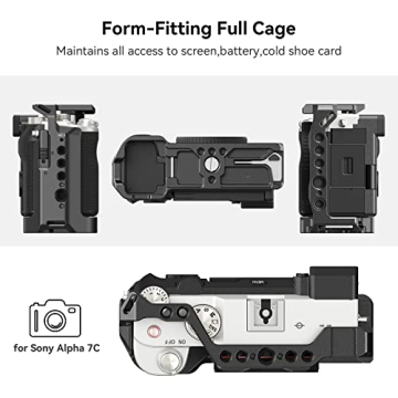 SmallRig A7C Full Cage - Lightweight & Versatile Design