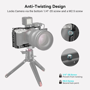 SmallRig A7C Full Cage - Lightweight & Versatile Design