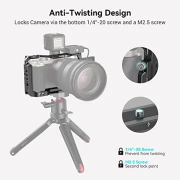 SmallRig A7C Full Cage - Lightweight & Versatile Design