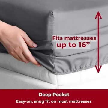 Mellanni Twin XL Sheets Set for Luxurious Comfort