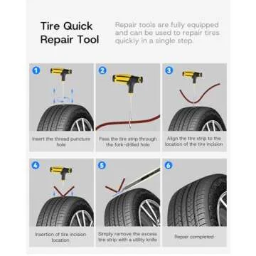 SUMK Tesla Lifting Jack Pads & Tire Repair Tool Kit