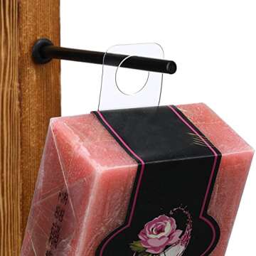 Blulu 1500 Self Adhesive Clear Hang Tags for Store Display and Organization