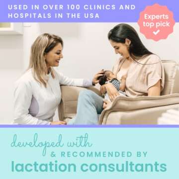 LaVie™ Lactation Massager with Warming for Breastfeeding | Breast Massager with Heat and Vibration for Clogged Ducts, Improved Milk Flow, and Engorged Breast Relief | Increase Milk Supply