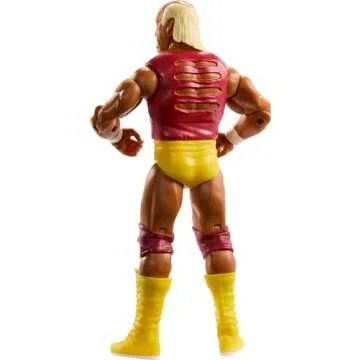 Mattel WWE Action Figure, 6-inch Collectible Hulk Hogan with 10 Articulation Points & Life-Like Look
