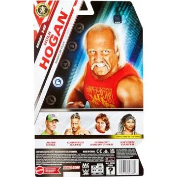 Mattel WWE Action Figure, 6-inch Collectible Hulk Hogan with 10 Articulation Points & Life-Like Look