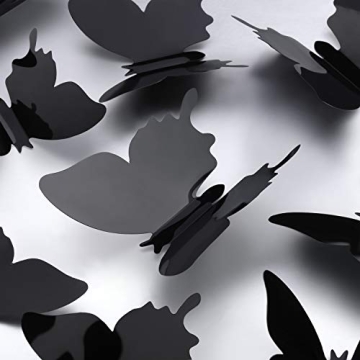 120 3D Butterfly Wall Stickers for Home Wedding Decor