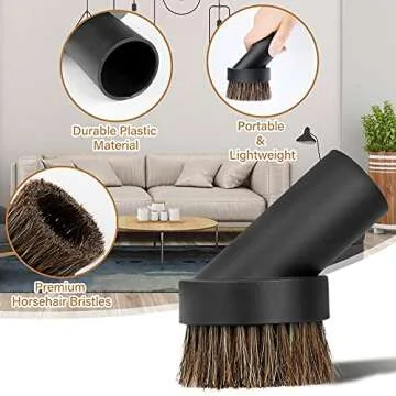 TXIN Soft Vac Dusting Brushes - 4 Efficient Attachments