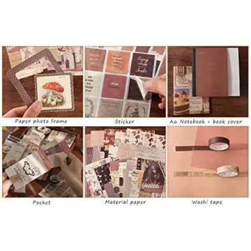 Draupnir Vintage Scrapbook Kit for Creative DIY Projects