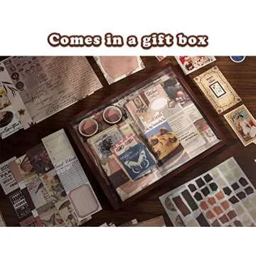 Draupnir Vintage Scrapbook Kit for Creative DIY Projects