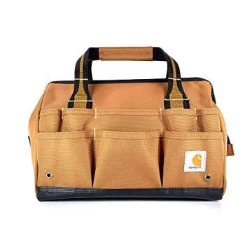 Carhartt Gear 14-Inch Heavyweight Tool Bag - 25 Pocket Organization