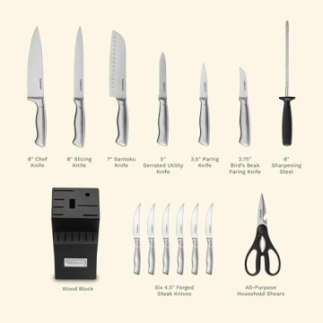 Cuisinart 15-Piece Ultra Sharp Cutlery Knife Set