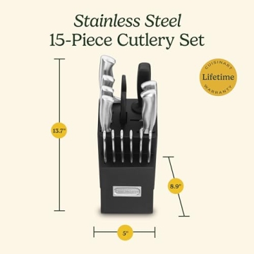 Cuisinart 15-Piece Ultra Sharp Cutlery Knife Set