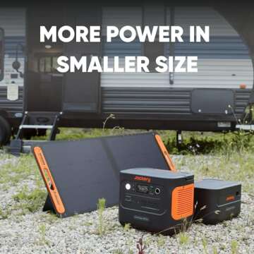 Jackery Expansion Battery Pack 1000 Plus, 1264Wh LiFePO4 Battery Pack for Portable Power Station Explorer 1000 Plus, Extra Expandable Battery for Outdoor RV Camping and Home Emergency