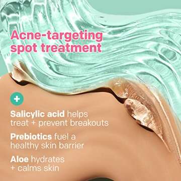 Almay Clear Complexion Acne & Blemish Spot Treatment Concealer Makeup with Salicylic Acid- Lightweight, Full Coverage, Hypoallergenic, Fragrance-Free, for Sensitive Skin, 300 Medium, 0.3 fl oz.