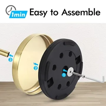 KES Brushed Gold Toilet Paper Holder for Elegant Bathrooms