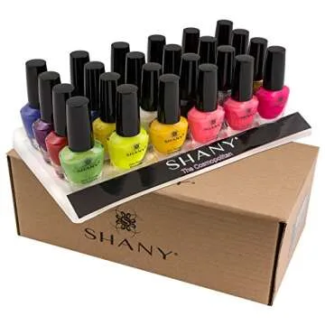 SHANY Cosmopolitan DIY Nail Polish Set with 24 Trendy Colors
