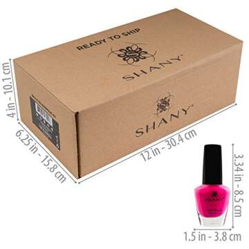 SHANY Cosmopolitan DIY Nail Polish Set with 24 Trendy Colors