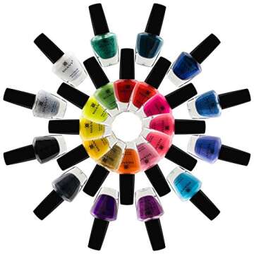 SHANY Cosmopolitan DIY Nail Polish Set with 24 Trendy Colors