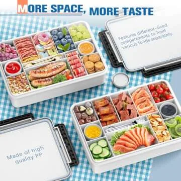 Chilled Portable Snackle Box with Ice Pack & Bag