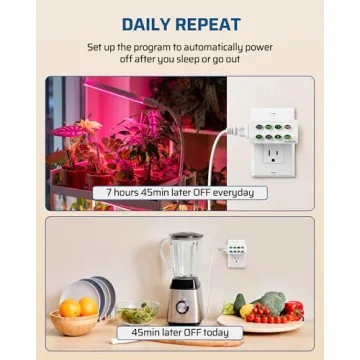 DEWENWILS Indoor Countdown Timer with Repeat Function