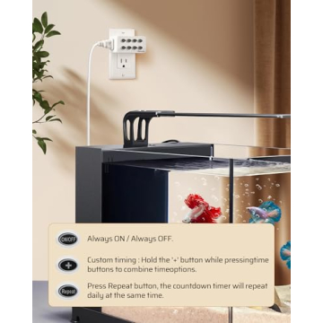 DEWENWILS Indoor Countdown Timer with Repeat Function