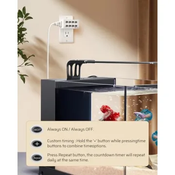 DEWENWILS Indoor Countdown Timer with Repeat Function