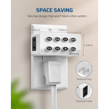 DEWENWILS Indoor Countdown Timer with Repeat Function