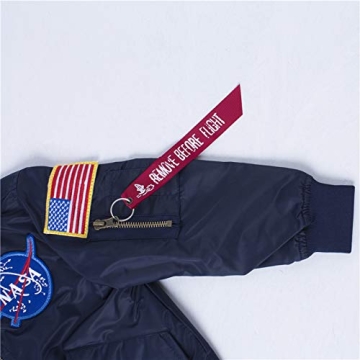 OYSTERBOY NASA MA-1 Flight Jacket for Kids Stylish Outerwear