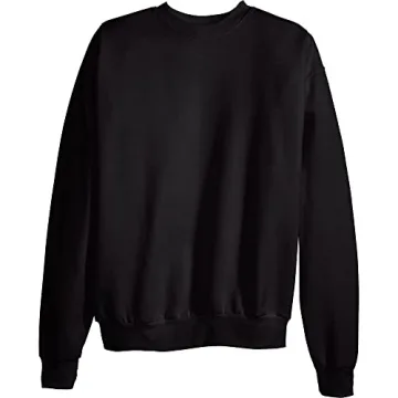 Hanes EcoSmart Men's Sweatshirt - Black Medium