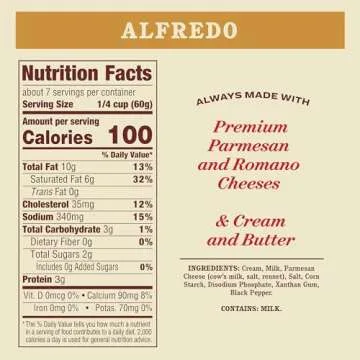 Rao's Homemade Alfredo Sauce - Creamy & Delicious Pasta Sauce