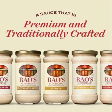 Rao's Homemade Alfredo Sauce - Creamy & Delicious Pasta Sauce