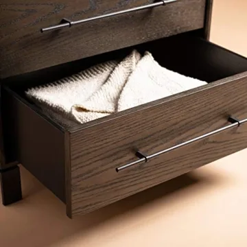 Elegant Safavieh Couture Nightstand with 2 Drawers