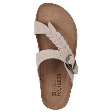 Stylish WHITE MOUNTAIN Women's Happier Sandals for Comfort