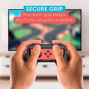 TALK WORKS Nintendo Switch Joy-Con Controller Grips 2 Pack