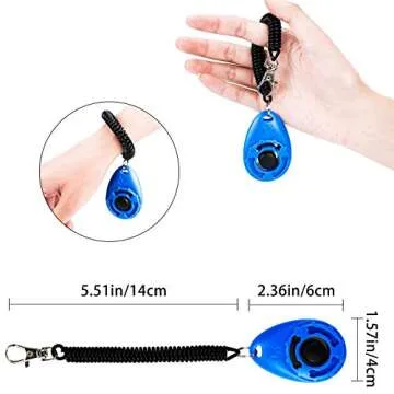 FNAF Craft Pet Training Clicker with Wrist Strap Dog Training Clicker Set Clicker Training Tools for...