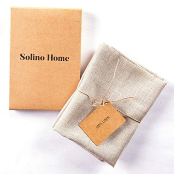 Elegant Linen Kitchen Towels Set – 100% Pure European Flax