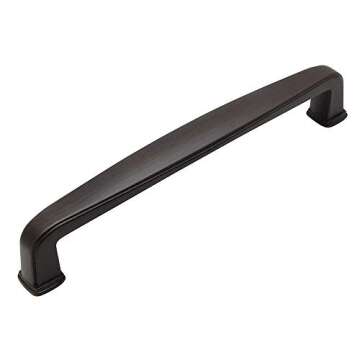 Cosmas 25 Pack Oil Rubbed Bronze Cabinet Hardware Pulls - Modern Design 5 Inch
