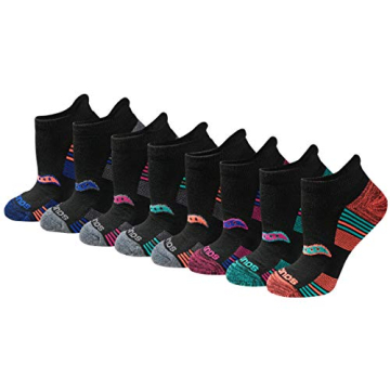 Saucony Women's RunDry Performance Athletic Socks - 8 Pairs