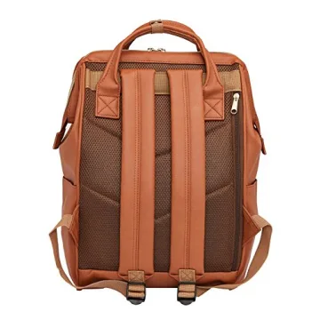 Kah&Kee Leather Backpack - 15-inch Laptop Bag for All