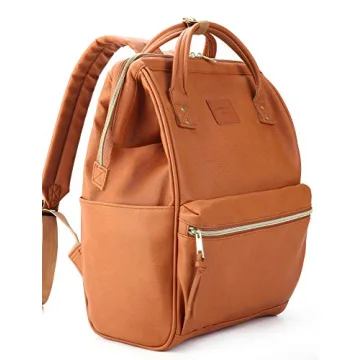 Kah&Kee Leather Backpack - 15-inch Laptop Bag for All