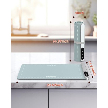 FEPPO Food Warming Mat with Adjustable Temperature