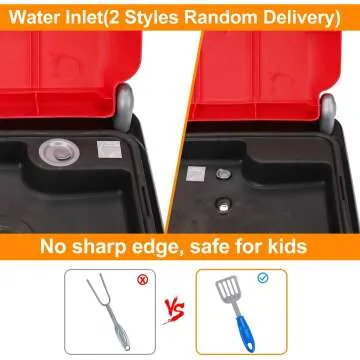 Kids BBQ Play Food Grill Set with Lights & Sounds