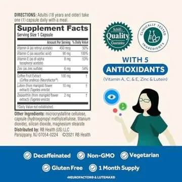 Neuriva Brain + Eye Supplement for Focus and Eye Health