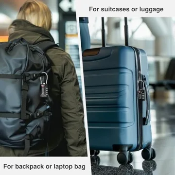 Secure Puroma TSA Approved Luggage Locks for Travelers