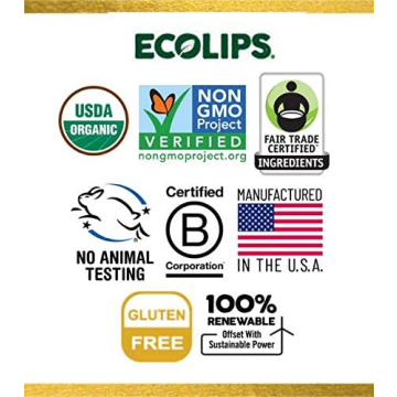 Eco Lips Mongo Kiss Organic Lip Balm 4-Pack Flavors