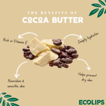 Eco Lips Mongo Kiss Organic Lip Balm 4-Pack Flavors