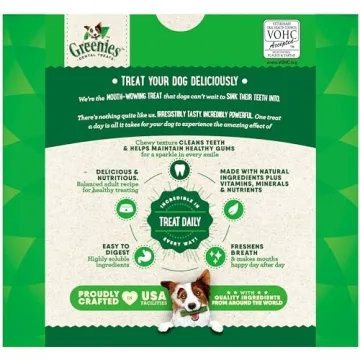 GREENIES Original Dental Dog Treats for Healthy Teeth