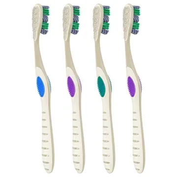 Colgate 360 Optic White Soft Toothbrush 4 Pack for Whitening